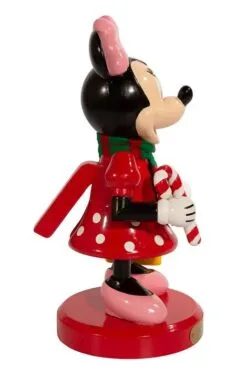 10" Minnie With Candy Cane Nutcracker -Christmas decorations Shop 8613161422A