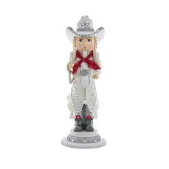 18" Hollywood Rhinestone Cowgirl Nutcracker