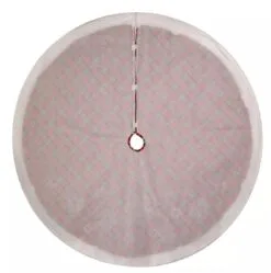 48" Red & Green Plaid Tree Skirt With Snowflakes -Christmas decorations Shop 8613169350b