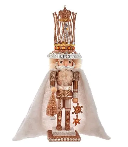 18.5" Gold Gem King Nutcracker 3 18.5" Gold Gem King Nutcracker