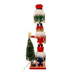 18" Stacked Nutcracker Trio 8 18" Stacked Nutcracker Trio -Christmas decorations Shop 8613181625c
