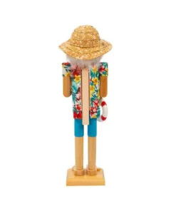 15" Beach Santa Nutcracker -Christmas decorations Shop 8613181689b