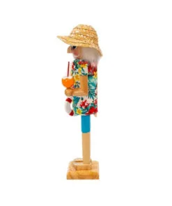 15" Beach Santa Nutcracker -Christmas decorations Shop 8613181689c