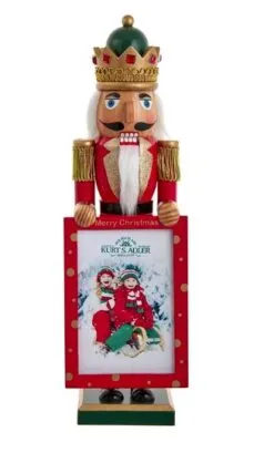 15" King Nutcracker Picture Frame