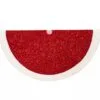 54" Red Sequin Tree Skirt With White Border -Christmas decorations Shop 8613182986 83873494 fb1a 4cb8 b680 e80b40e30a8c