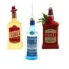 5" Assorted Alcohol Bottle Ornament Set Of 3 2 5" Assorted Alcohol Bottle Ornament Set Of 3 -Christmas decorations Shop 8613183178