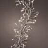 20 FT Cluster 768 LED Warm White Transparent Wire 8 Function Twinkle -Christmas decorations Shop 8711277656907