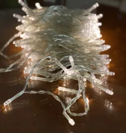 47 FT 192 LED Warm White Light Transparent Wire 8 Function Battery Operated -Christmas decorations Shop 8717427546005web2