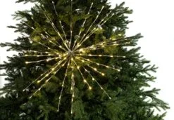 160 LED Warm White Flashing Polestar Silver Corded -Christmas decorations Shop 8718532352208G