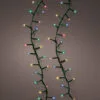 74 FT Compact 1000 LED Multicolor Green Wire 8 Function Twinkle -Christmas decorations Shop 8718532367882