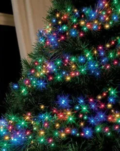 44 FT Cluster 1512 LED Multicolor Green Wire 8 Function Twinkle -Christmas decorations Shop 8718533203790WEB6