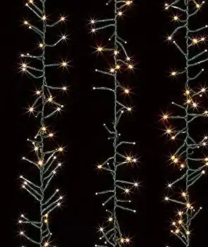 16 FT Cluster Starter Set Warm White With 1 String Of 500 LED Lights 3 16 FT Cluster Starter Set Warm White With 1 String Of 500 LED Lights