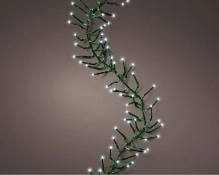 16 FT Cluster Extension Set Cool White With 1 String Of 500 LED Lights 3 16 FT Cluster Extension Set Cool White With 1 String Of 500 LED Lights