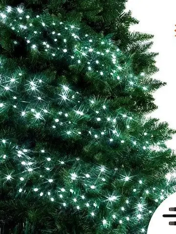 16 FT Cluster Extension Set Cool White With 1 String Of 500 LED Lights 4 16 FT Cluster Extension Set Cool White With 1 String Of 500 LED Lights - Image 2