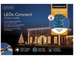 16 FT Cluster Extension Set Multicolor With 1 String Of 500 LED Lights -Christmas decorations Shop 8718533974058WEB