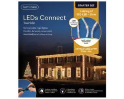 33 FT 200 LED Multicolor Rope Light With 8 Function Twinkle -Christmas decorations Shop 8718533976939WEB1