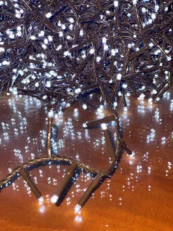 112 FT Compact 1500 LED Cool White Brown Wire 8 Function Twinkle 8 112 FT Compact 1500 LED Cool White Brown Wire 8 Function Twinkle -Christmas decorations Shop 8719152044603web5