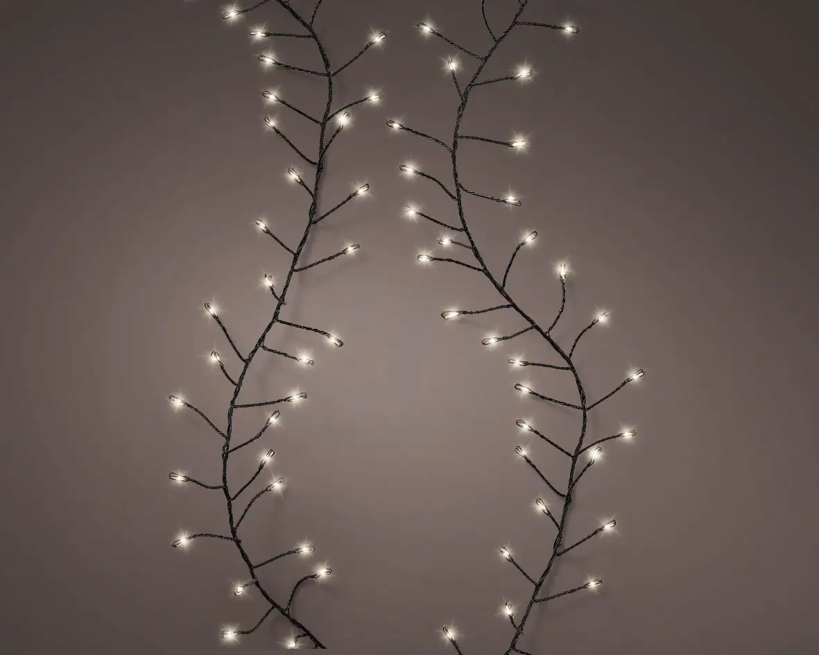 20 FT Compact 480 Micro LED Warm White Black Wire 8 Function Twinkle 2 20 FT Compact 480 Micro LED Warm White Black Wire 8 Function Twinkle