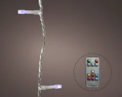 33 FT 100 LED Dancing Color Changing Transparent Wire With Remote Control