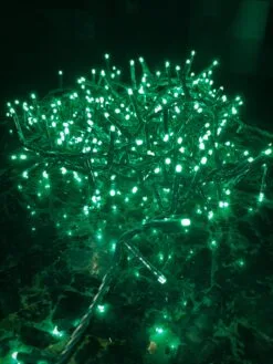 36 FT Compact Extension Set Green With 1 String Of 500 LED Lights