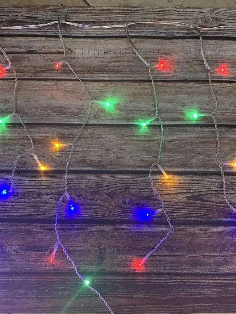 24 FT Extension Set Multicolor Icicle 1 String Of 250 LED Lights 5 24 FT Extension Set Multicolor Icicle 1 String Of 250 LED Lights - Image 3