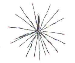 72 LED Flashing Polestars -Christmas decorations Shop 8720194022245A