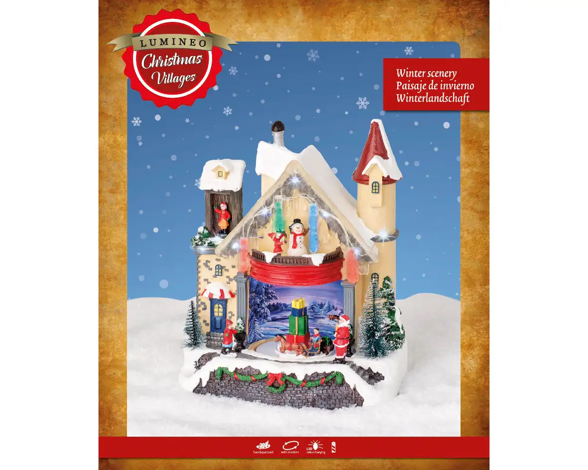 11.5" LED Scenery Stage With Snow 5 11.5" LED Scenery Stage With Snow - Image 3