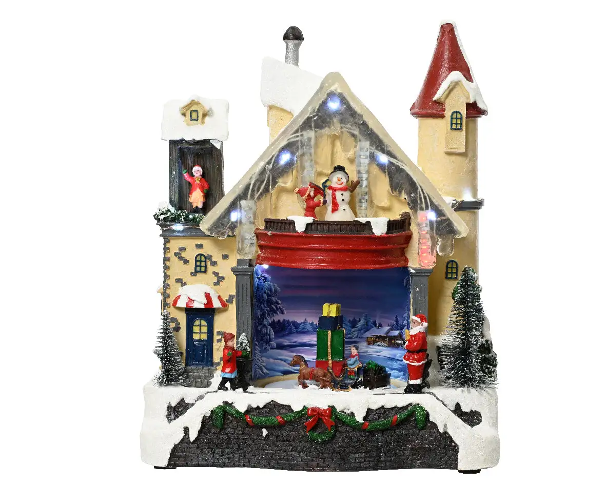 11.5" LED Scenery Stage With Snow 4 11.5" LED Scenery Stage With Snow - Image 2