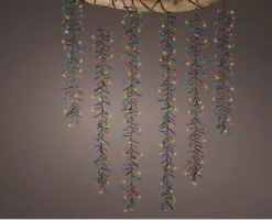 39 FT Cascade Starter Set Multicolor With 6 Strings Of 480 LED Lights