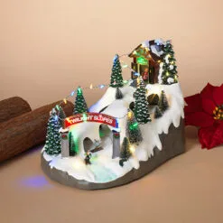 14.5" Animated Ski Resort