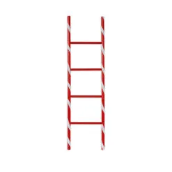 3 FT Wooden Candy Cane Ladder