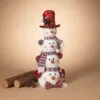 26" Stacking Snowman Figurine -Christmas decorations Shop 8729363149a
