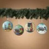 6" Holiday Gnome Assorted Ornament Set Of 4 -Christmas decorations Shop 8729370155
