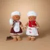 19.5" Holiday Gingerbread Set Of 2