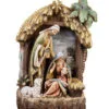 15.5" Holy Family In Creche