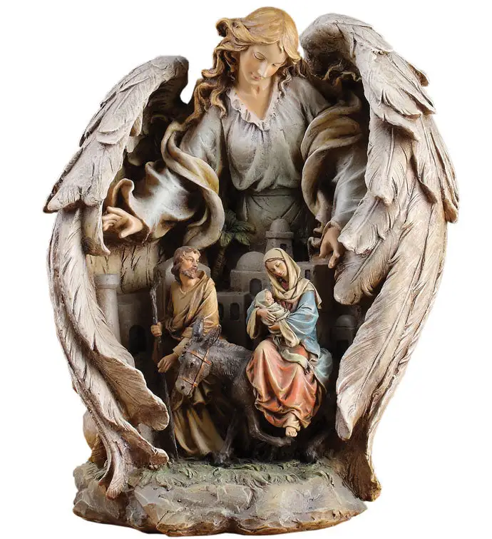 18" Guardian Angel Of Bethlehem Nativity 3 18" Guardian Angel Of Bethlehem Nativity