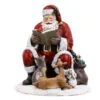12" Santa With Animals -Christmas decorations Shop 9927850781
