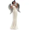 14" Melanated Angel Playing Violin -Christmas decorations Shop 9927853045